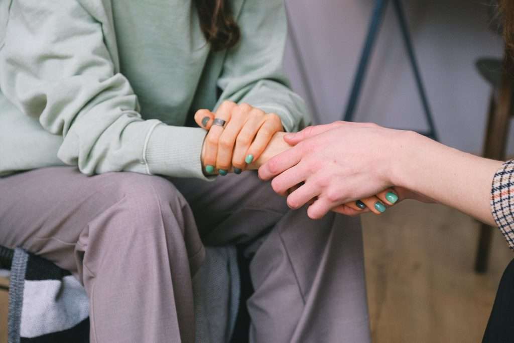 What Is Detox and How Does It Work? Person receiving support.