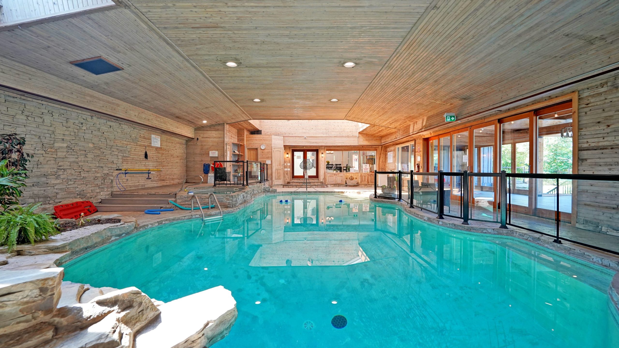 The pool at our Inpatient mental health facility Ontario